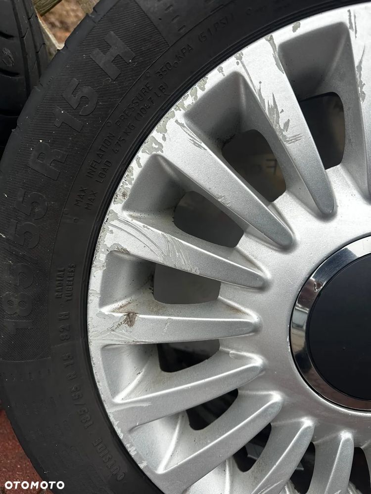 Felgi Aluminiowe Koła Opony Fiat 500 185/55 R15 - 11