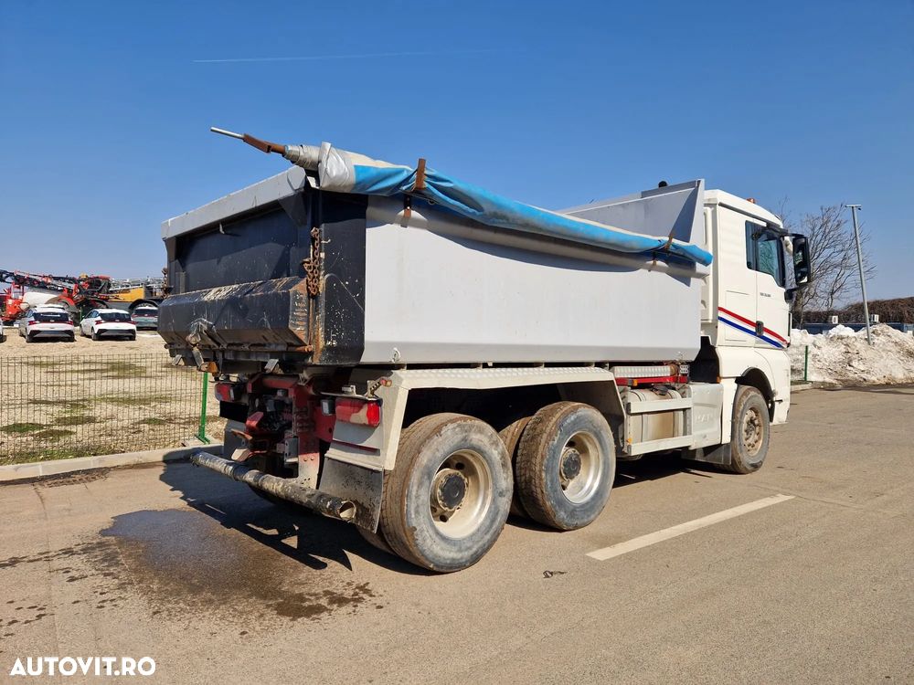 MAN TGX 33.560 AUTOMAT 560 CP BASCULANTA  6x4 - 3
