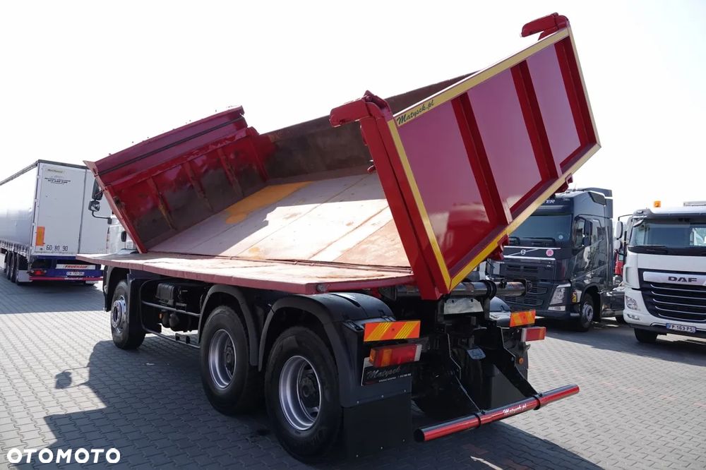 MAN TGA 33.390 / 6X4 / WYWROTKA 2 STRONNA / HYDROBURTA / MANUAL / SPROWADZONY - 5