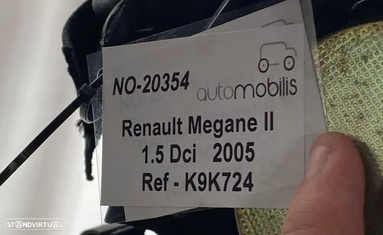 Motor RENAULT MEGANE II  1,5 DCi 86 cv Ref - K9K724 NO-20354 - 6