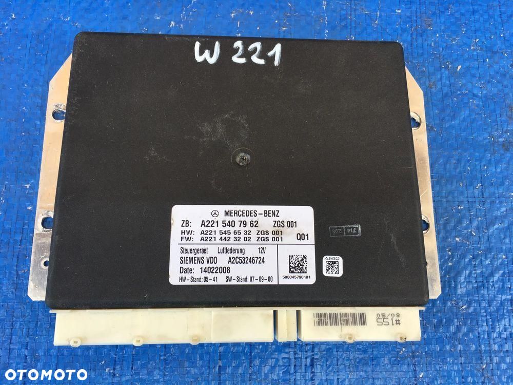 Mercedes W221 S Klasa Moduł Sterownik Airmatic A2215407962 - 1