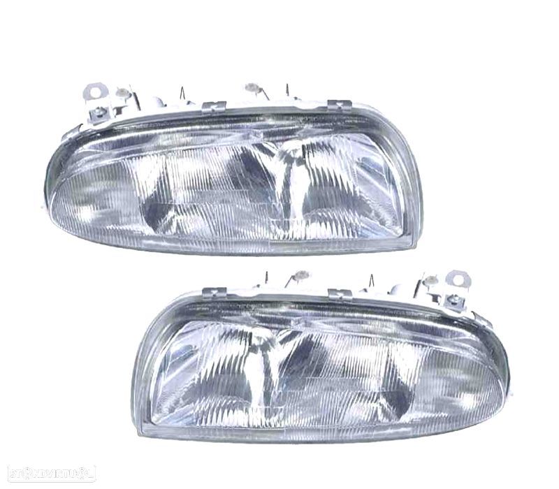 FARÓIS OPTICAS PARA FORD FIESTA MK4 96-99 COURIER 96-99 MAZDA 121 96-99 - 1
