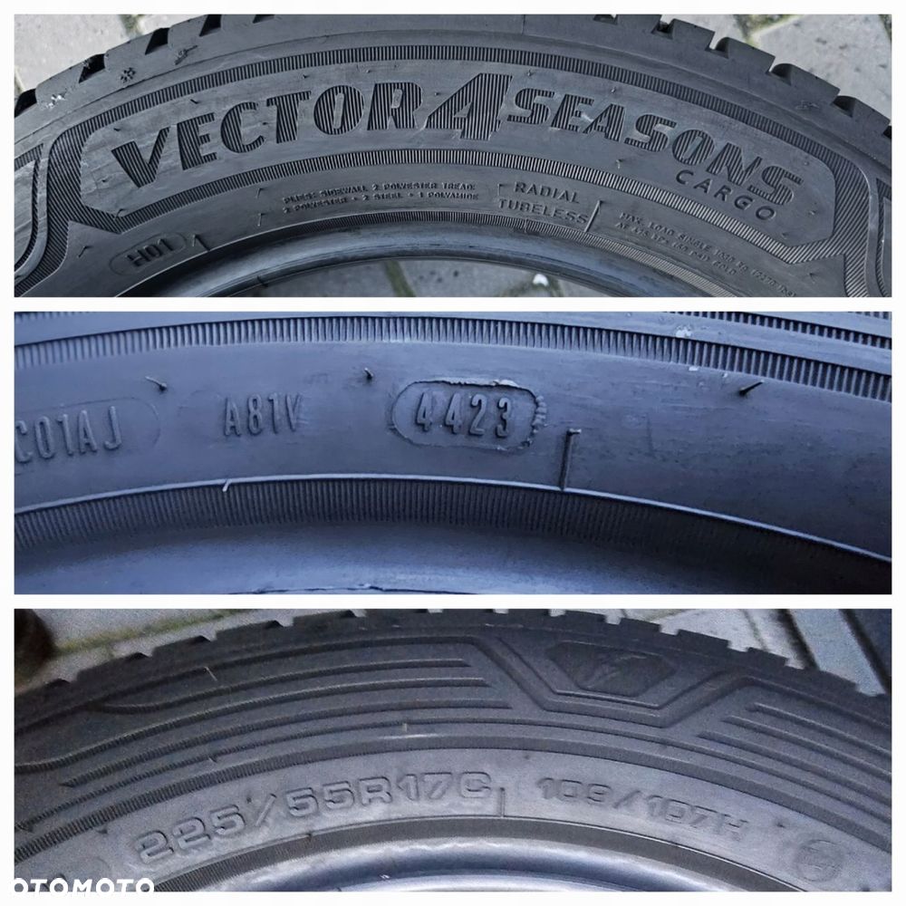 Goodyear Vector 4Seasons Cargo 225/55R17 109/107 H MO V - 4