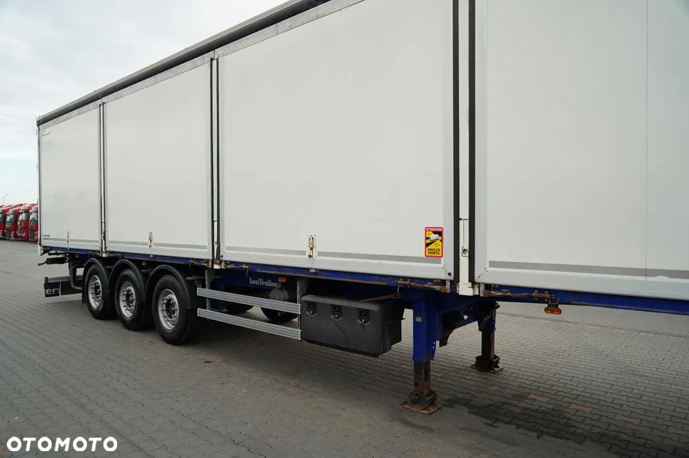 LeciTrailer / KONTENER / MOCNA PODŁOGA / BOKI OTWIERANE / - 10