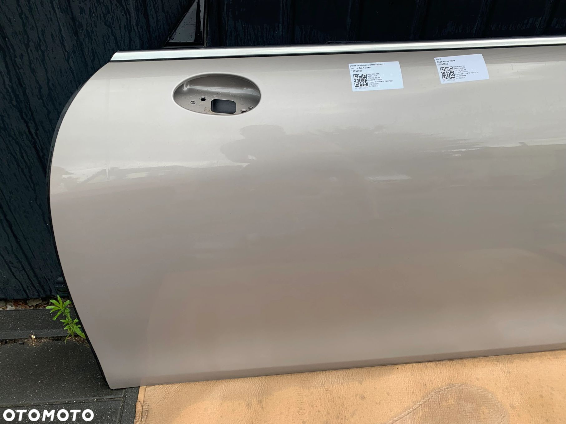 DRZWI LEWE PRAWE MINI COOPER F56 F57 B47 ROOFTOP GREY METALLIC - 8