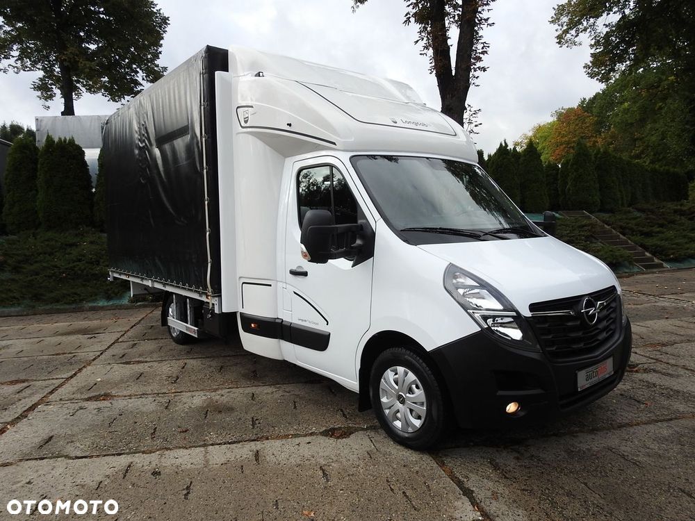 Opel MOVANO PLANDEKA 10 PALET WEBASTO TEMPOMAT KLIMATYZACJA LEDY PNEUMATYKA  165KM - 18