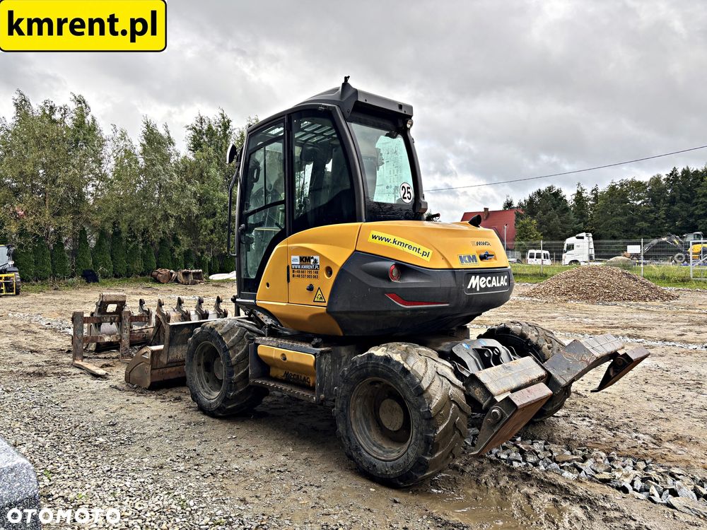 Mecalac 9 MWR KOPARKA KOŁOWA 2018R. MTH: 4086 | MECALAC 11 KOMATSU PW 98 TEREREX TW 95 110 WACKER NEUSON 100 YANMAR - 16