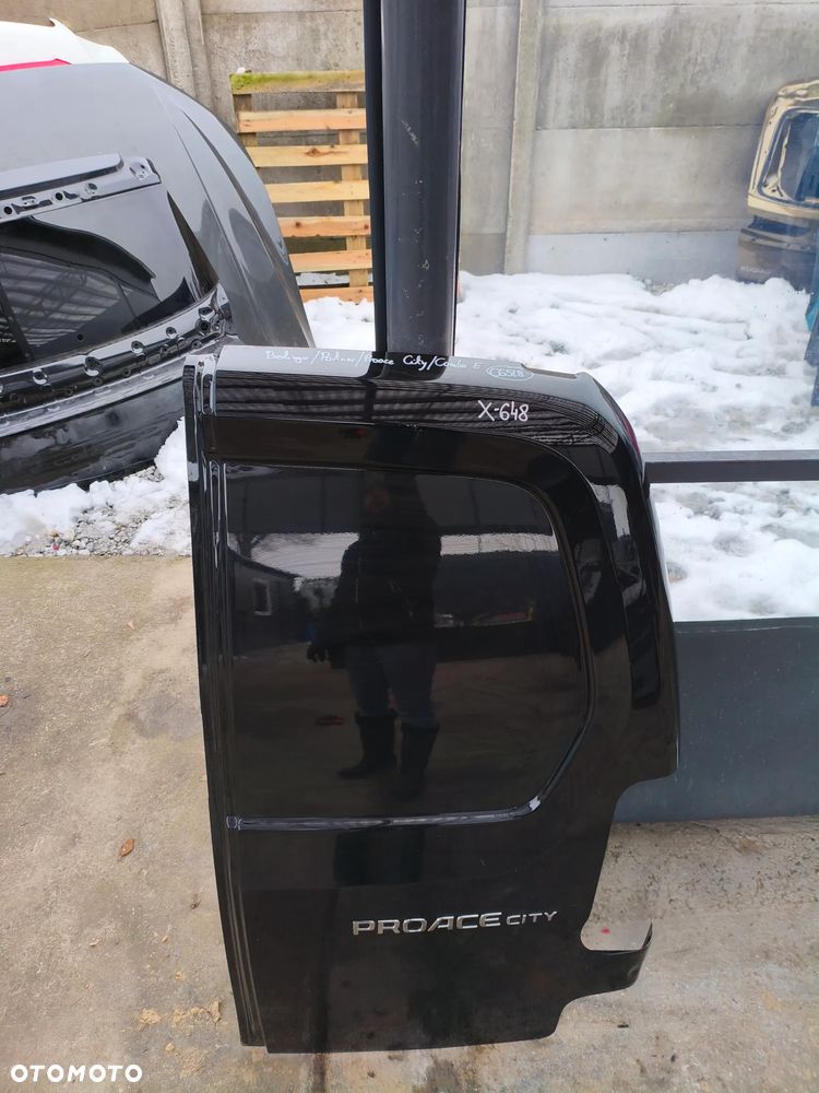 BERLINGO PARTNER PROACE CITY COMBO E DRZWI PRAWE TYLNE POZNAŃ GIEŁDA X648 - 1
