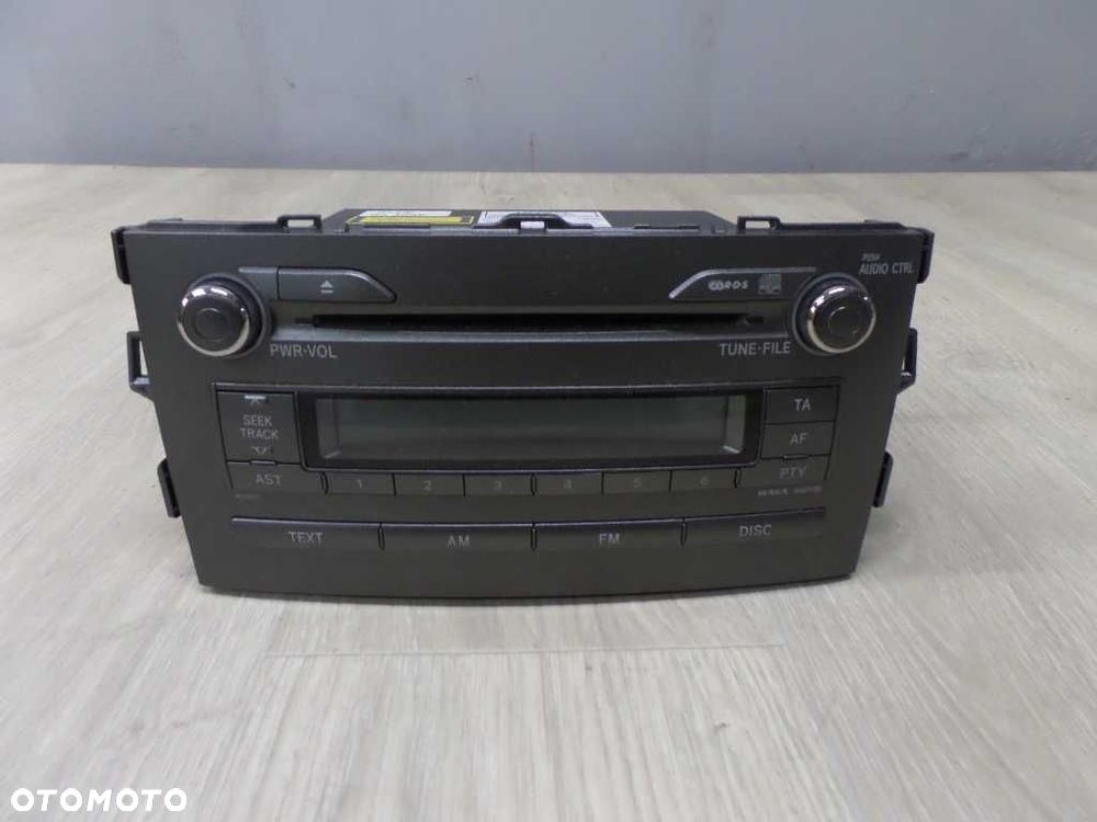 TOYOTA AURIS I 06- RADIO RADIOODTWARZACZ CD MP3 86120-02520 - 1