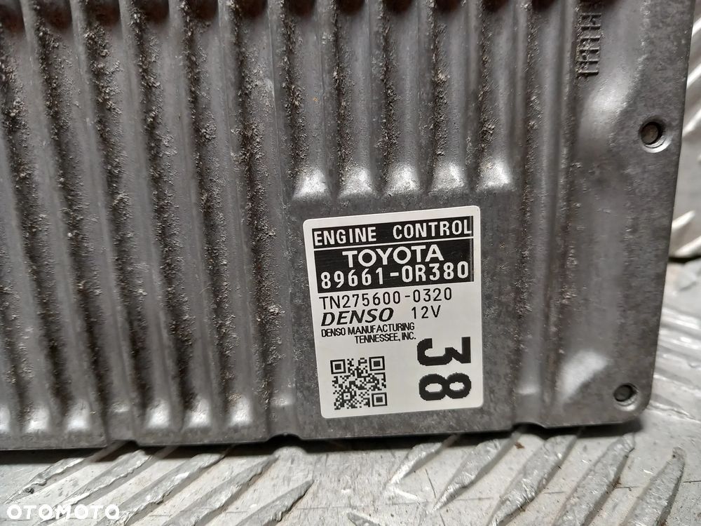 TOYOTA RAV4 KOMPUTER STEROWNIK SILNIKA 2.5 BENZYNA 89661-0R380 - 4
