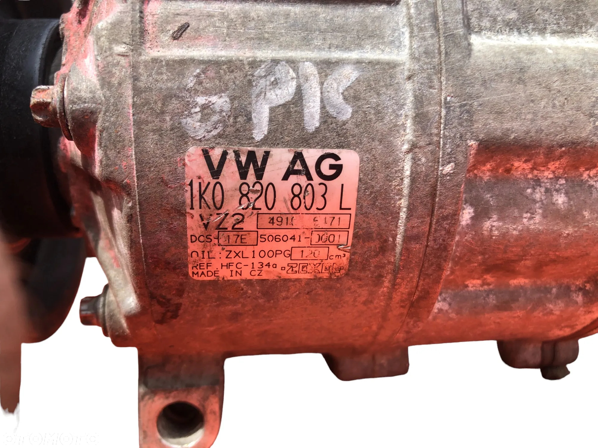 Sprężarka Kompresor Klimatyzacji 6PK 1K0820803L VW GOLF V AUDI A3 8P 2.0 FSI BLR BLX - Gwarancja Wysyłka - 3