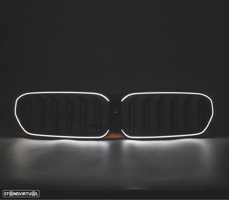 GRELHA BMW G30 20-23 LOOK M PERFORMANCE PRETO BRILHANTE LED - 2