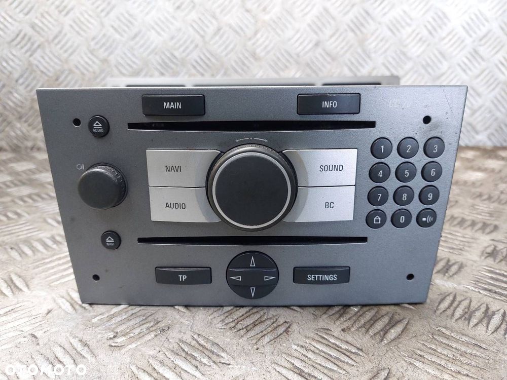 RADIO ODTWARZACZ + WYŚWIETLACZ OPEL VECTRA C 13188477 24461297 ID: 238324 - 2