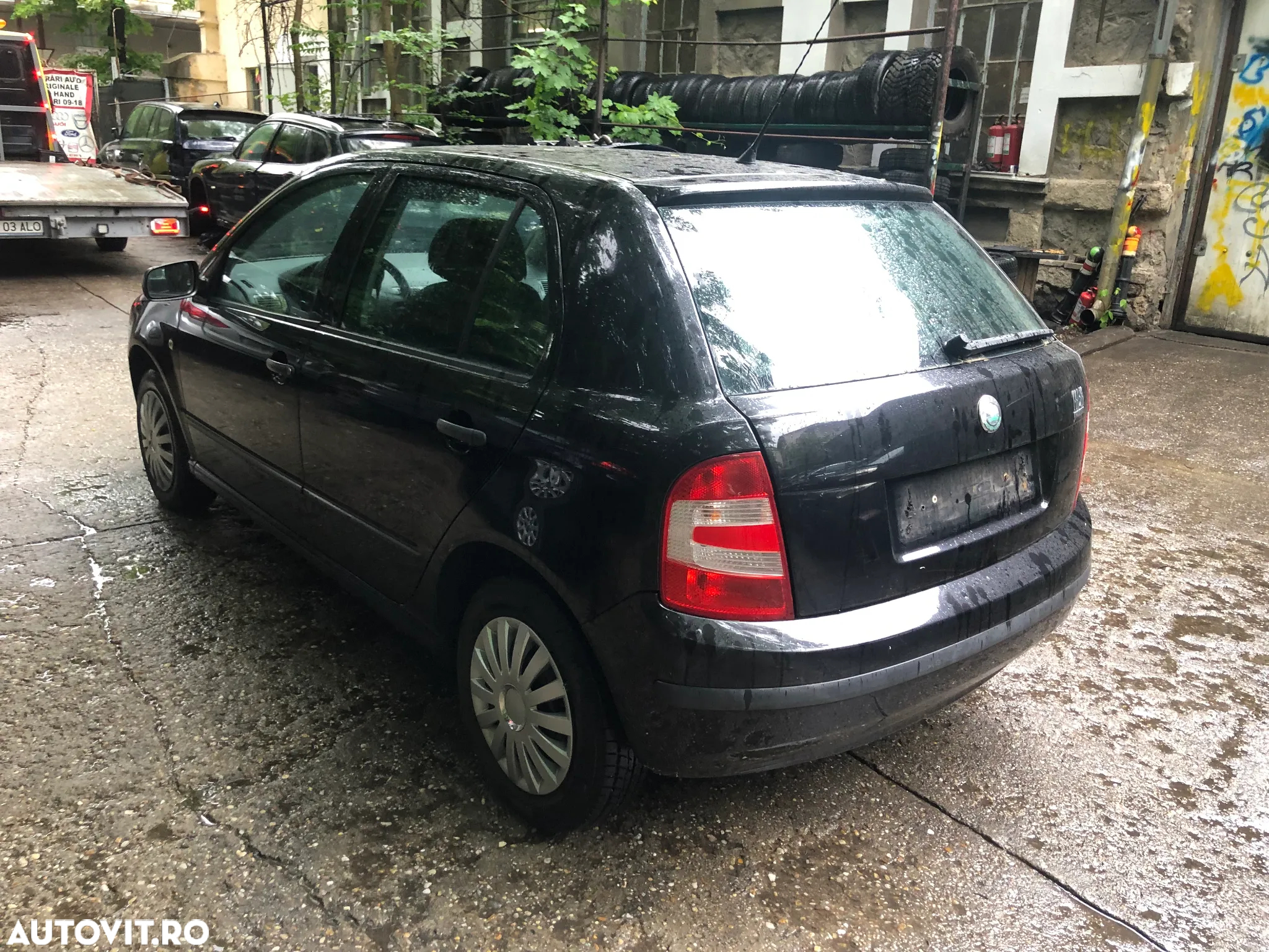 Dezmembrez Skoda Fabia 1 facelift 2006 negru 1.2 benzina BMD - 8
