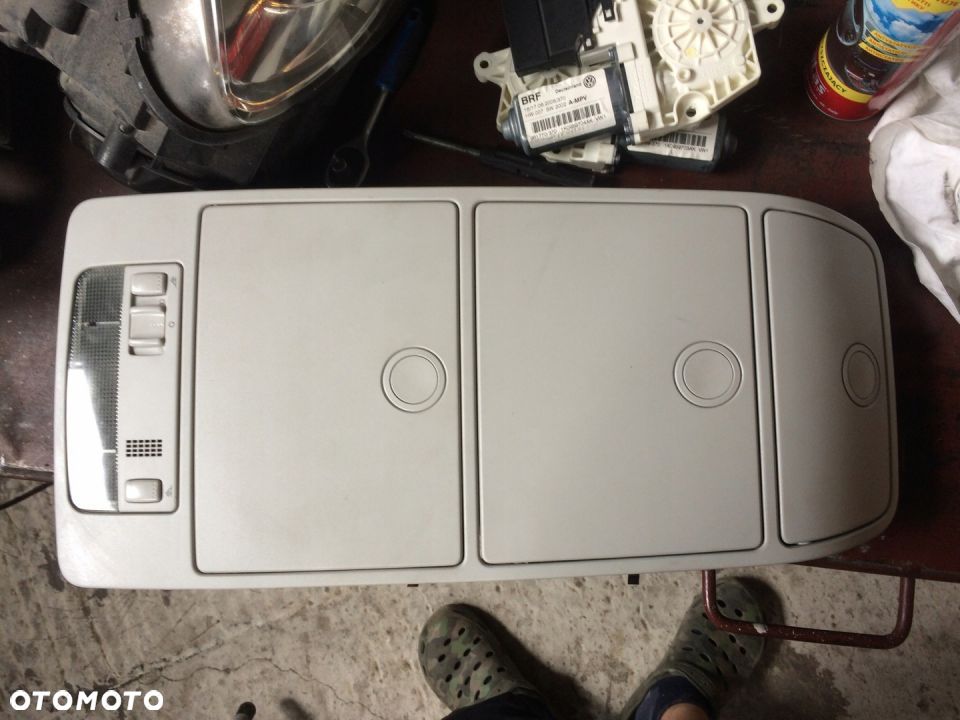 VW TOURAN 1T SCHOWEK PODSUFITKI OŚWIETLENIE LIFT - 2