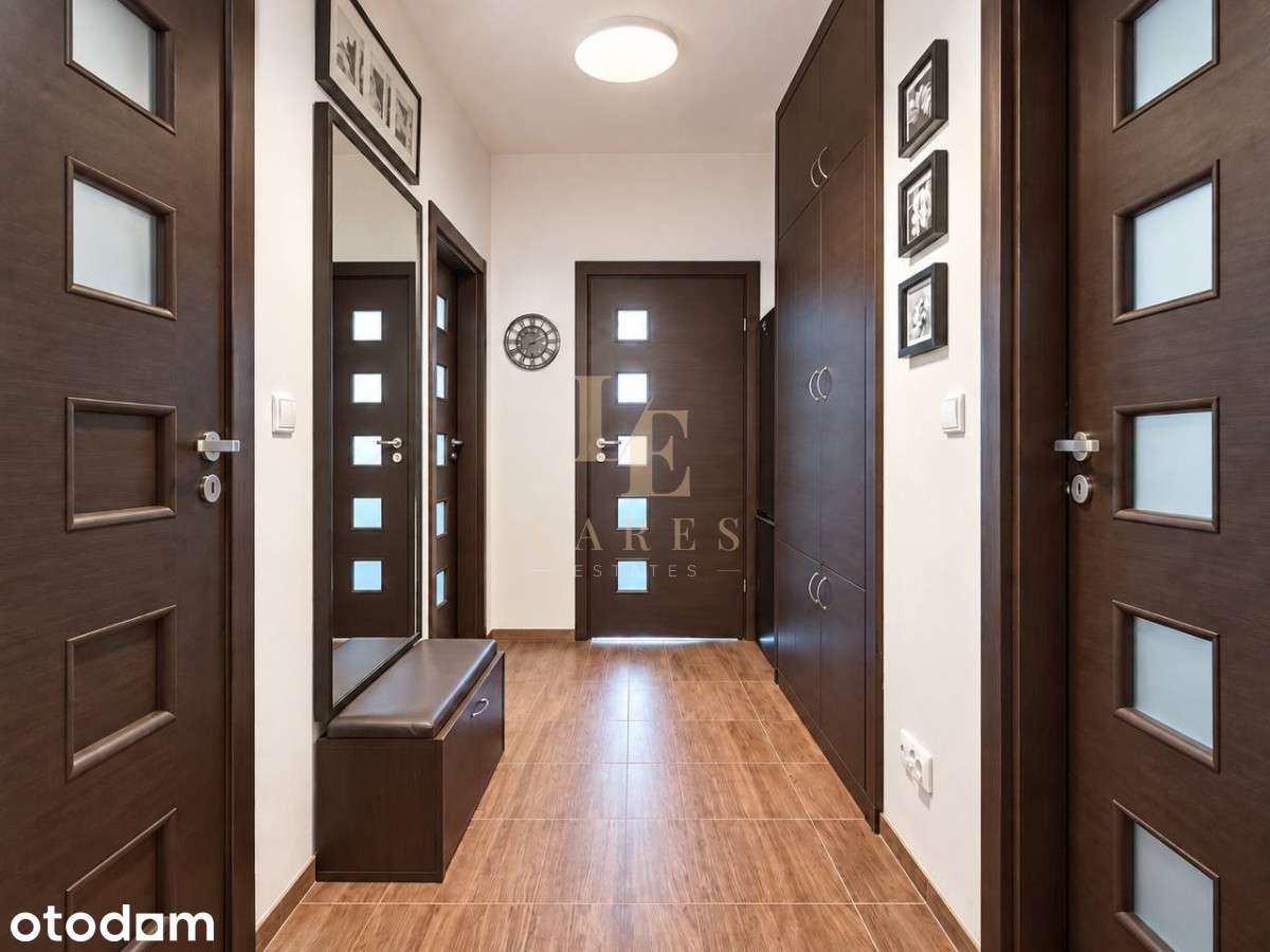 2 pokoje | 47m2 | Balkon | Garderoba