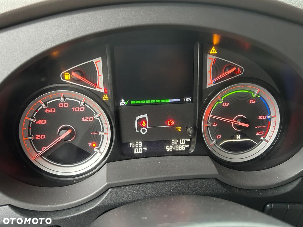 DAF XF 106 530 KM RETARDER 6x2 / 3 OSIOWY / NOWY TACHOGRAF / ORYGINALNY PRZEBIEG 525 TYS. KM / POLSKI SALON / 3 OŚKA / LAMPY LED / 2019 ROK !! - 18