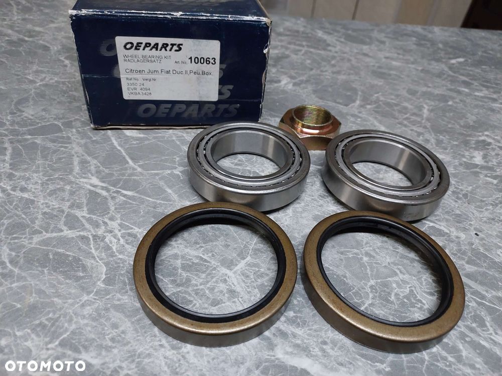 ŁOŻYSKO  łożyska KOŁA FIAT DUCATO 18 94-99 ROK   przód L/P (55x90x23) pasuje do: CITROEN JUMPER; FIAT DUCATO; PEUGEOT BOXER 1.9D-2.8D 02.94-06.06 - 2