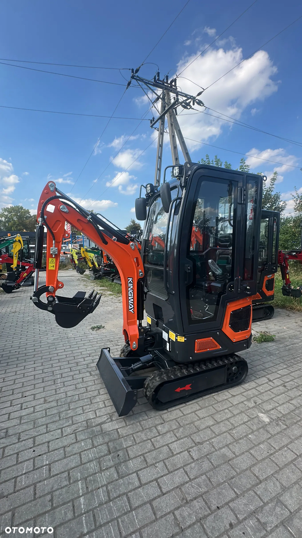 Kingway YAMA H12 Kabina Joisticki 1200kg 3 łyżki RAMIĘ SKRĘTNE