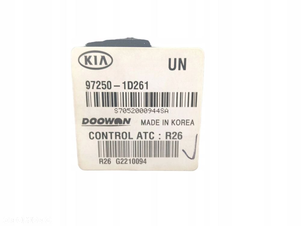 PANEL KLIMATYZACJI CLIMATRONIC KIA CARENS III (2006-2011) 2.0 16V 144KM 97250-1D261 - 2