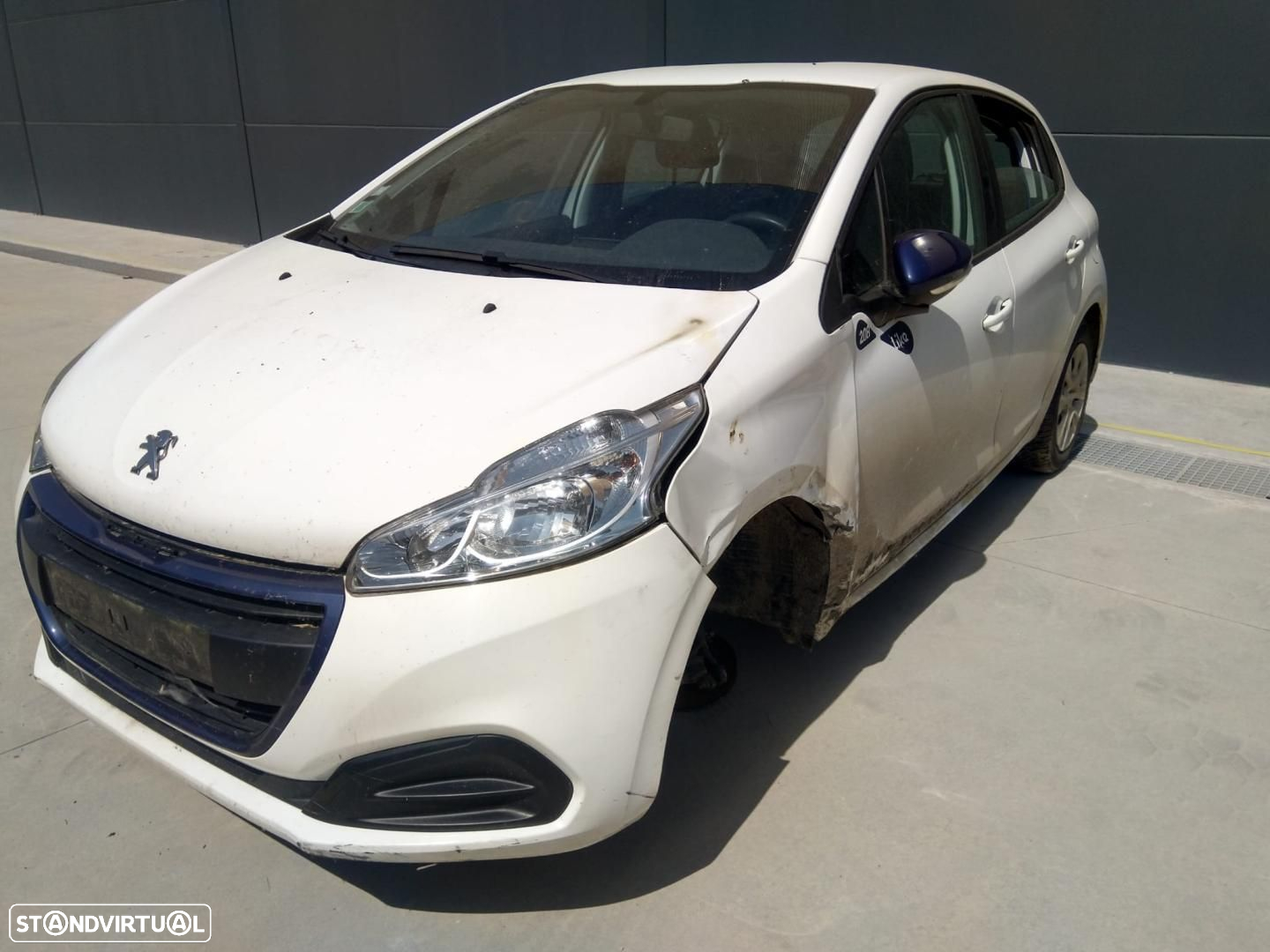 Peugeot 208 I 1.6 BlueHDi 100cv - 2016 - Para Peças - 2