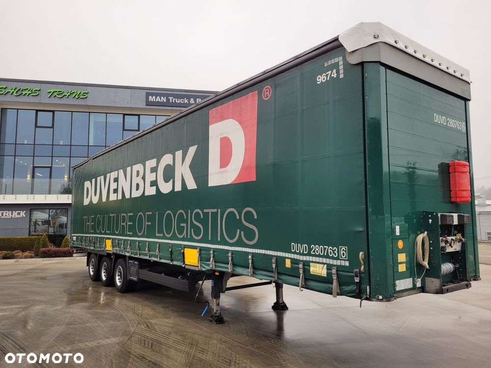 Schmitz Cargobull VARIOS / MEGA / PODNOSZONY DACH / 2 POZIOMY JAZDY / HUCKEPACK - 1