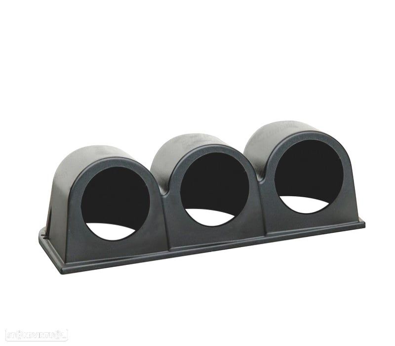 SUPORTE PARA 3 MANOMETROS HORIZONTAL - 1