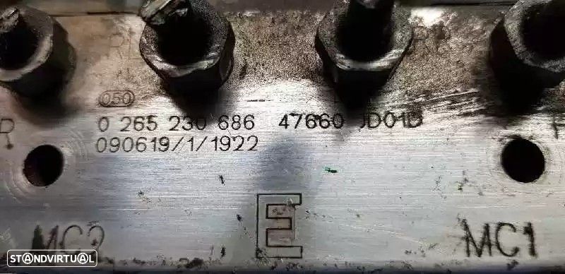 ABS NISSAN QASHQAI / QASHQAI +2 I 2009 -47660JD01D - 1