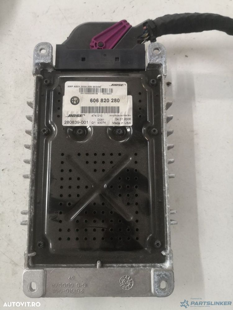Amplificator audio ALFA ROMEO 159 (939_) [ 2005 - 2012 ] OEM 606820280 - 1