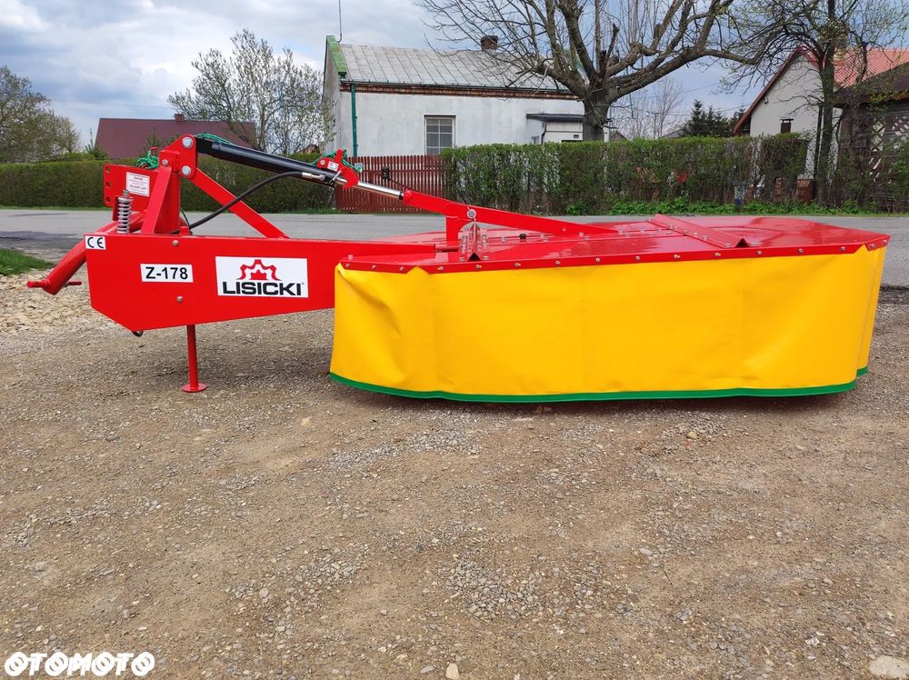 KOSIARKA ROTACYJNA LISICKI 1,35; 1,65; 1,85 m rozkładana ręcznie lub hydraulicznie / PLANDEKA +osłona blaszana - 2