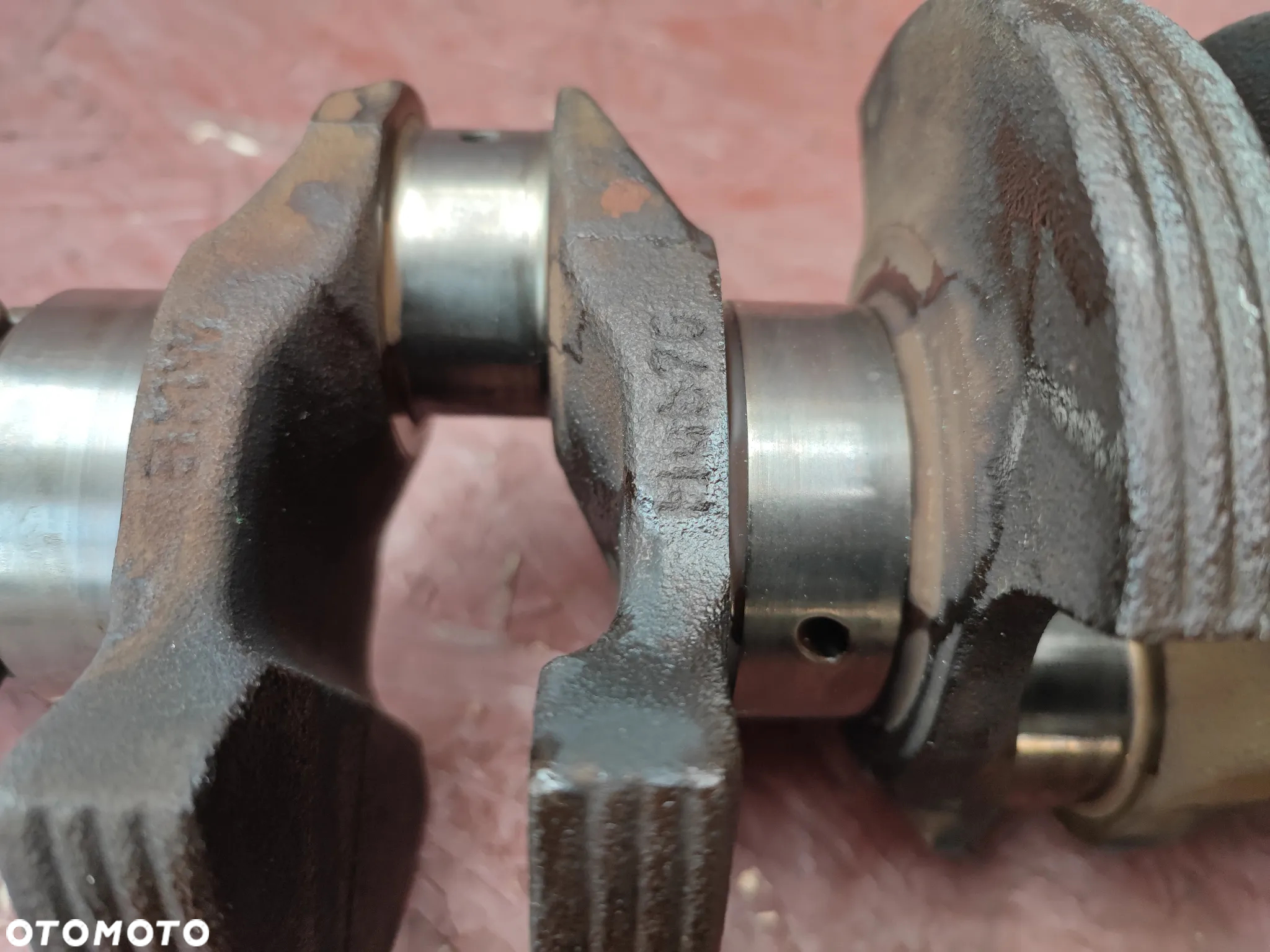 BMW E36 / E34 / E39 / Z3 ORYGINALNY WAŁ KORBOWY DO SILNIKÓW GAMY M52B25 1X VANOS / M50B25 O NR. 11 21 1 705 847 / 11 21 1 432 275 OEM W BARDZO DOBRYM STANIE - 14