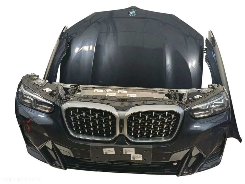 BMW X3 G01 X4 G02 M-PAKIET WZMOCNIENIE LAMPY MASKA ZDERZAK PRZÓD BŁOTNIKI CHŁODNICE X3 G01 X4 G02 MODEL SILNIKA 3.0iX 2. - 3
