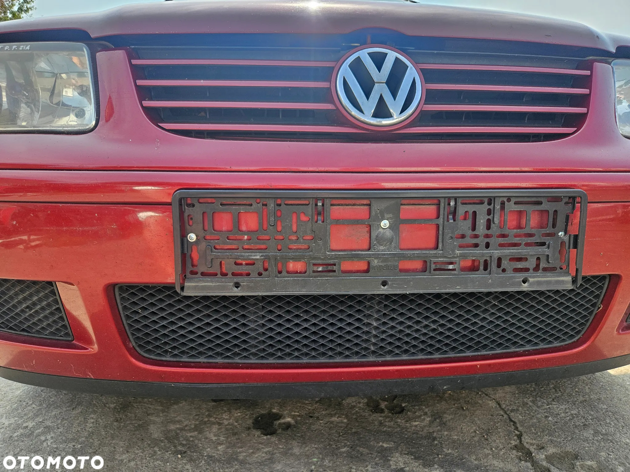 VW POLO III LIFT 6N2 ZDERZAK PRZÓD PRZEDNI LC3KA PRZEDNIA - 5