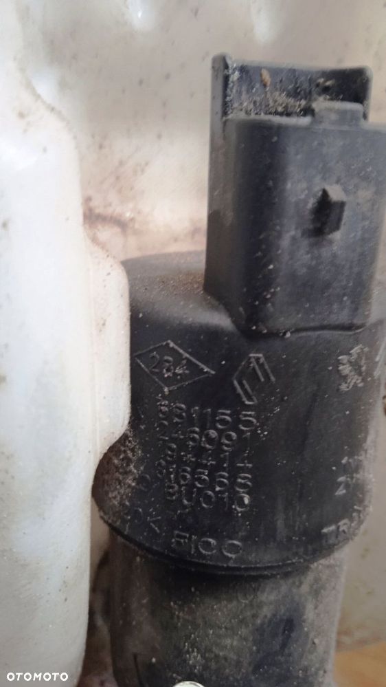 Zbiorniczek płynu spryskiwaczy pompka Citroen C3 Picasso 9681735280 - 4