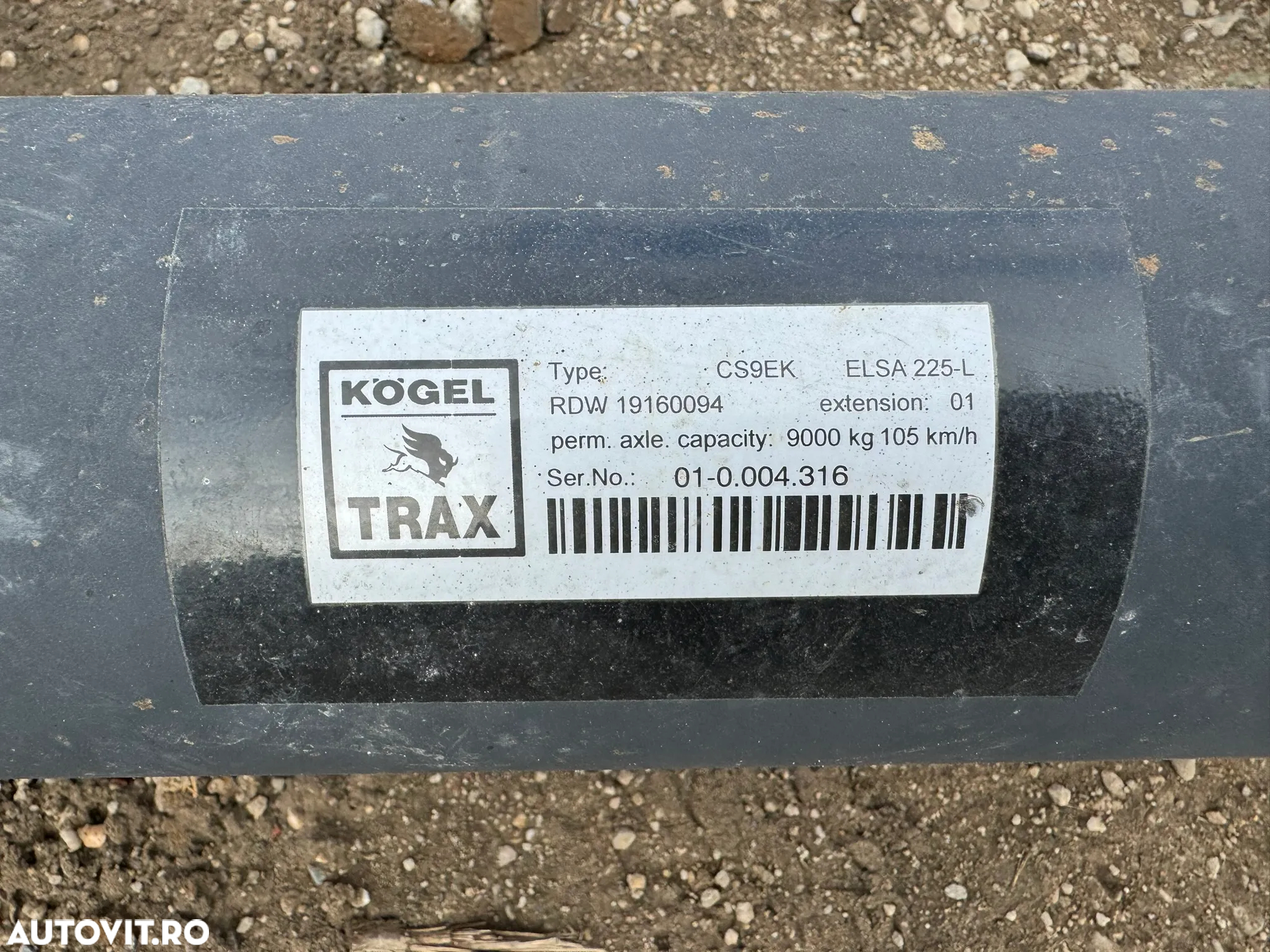 Axe semiremorca, bascula, cisterna + piese pentru reparatii din dezmembrari SAF , BPW eco eco plus , Samro , ROR , SMB , GIGANT , TRAILOR , Schmitz, Mercedes - 11