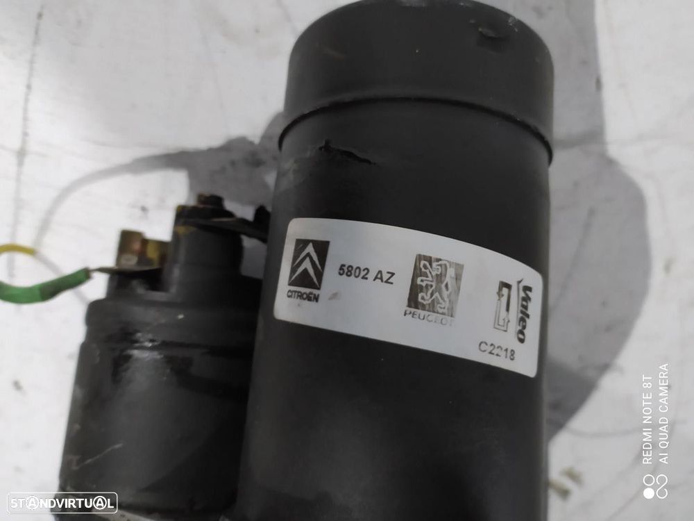 MOTOR ARRANQUE PEUGEOT 207 2006 -5802AZ - 1