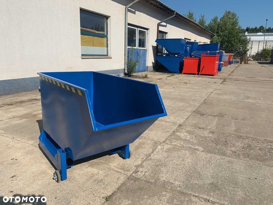Uniwersalna Koleba Na Kołach PMMC 600L-Samowyładowcza KONTENER
