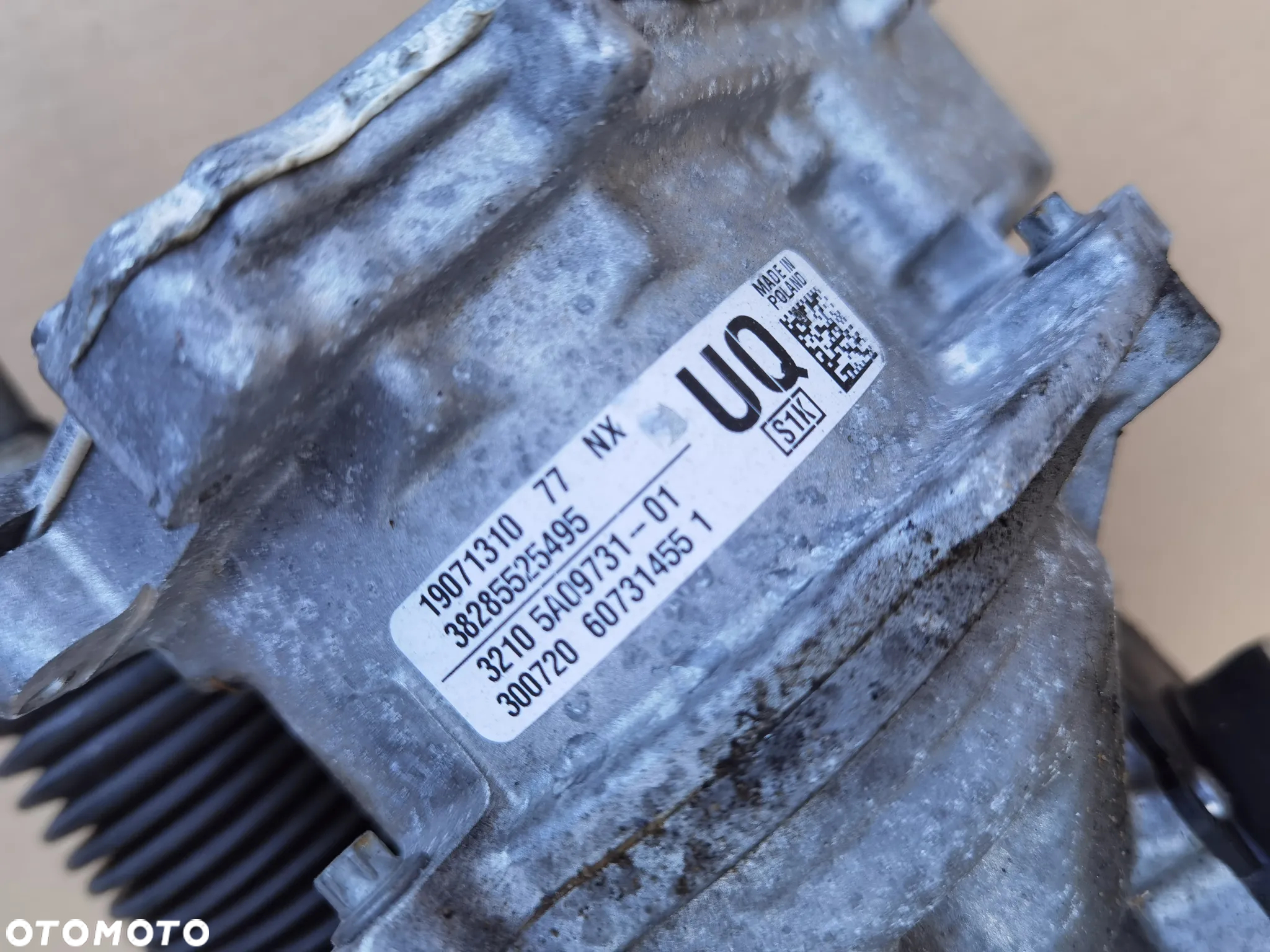 BMW F48 F40 F44 MAGLOWNICA PRZEKŁADNIA  UQ 3210 5A09731 - 3