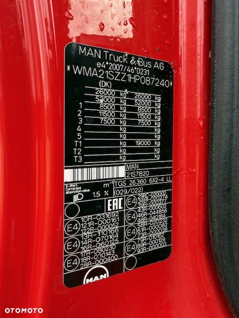 MAN Tgs 26.360 6x2 20palet / Schmitz / Thermo King /Super Stan - 18