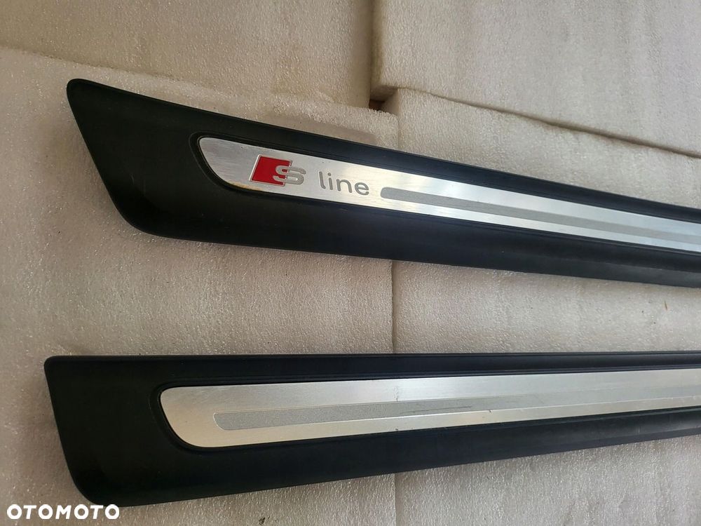 Nakładki Wewnętrzne Progów AUDI TT 8S S-Line 2015- 8S0853491 8S0853492B - 3