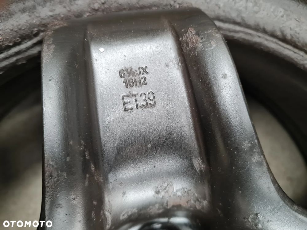 Felga stalowa OPEL Astra H 5x110 6,5x16 ET39 strukturalna - 6