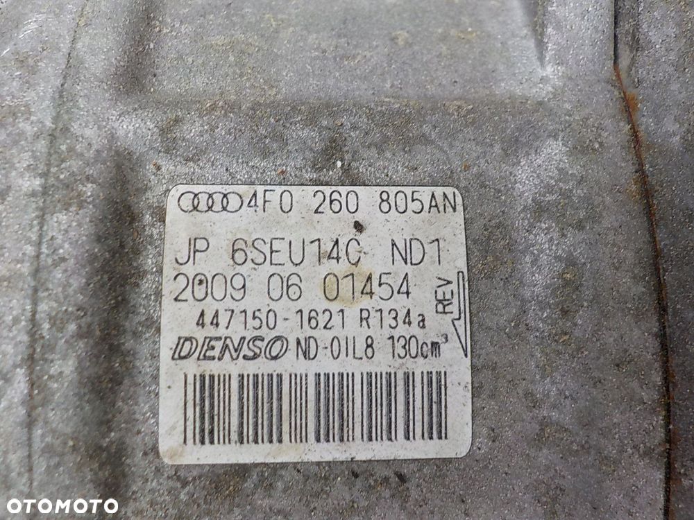 AUDI A6 C6 2.0 TDI ORG SPRĘŻARKA POMPA KLIMATYZACJI 4F0260805AN - 2