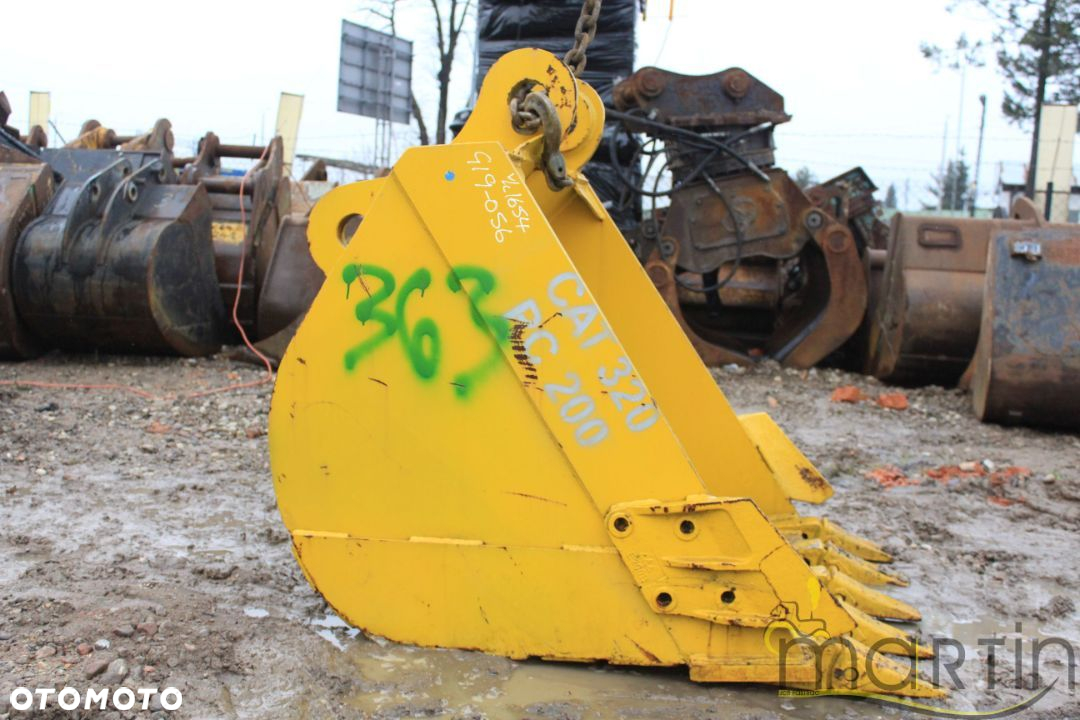 ŁYŻKA KOPIĄCA DO KOPAREK JCB, CAT, VOLVO, KOMATSU, LIEBHERR I INNYCH - 2