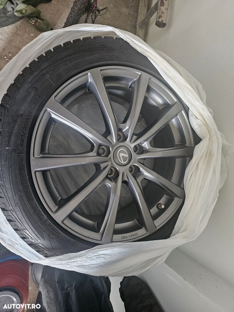 Jante Lexus cu Anvelope Goodyear Ultragrip 225 50 R18 99V XL - 1