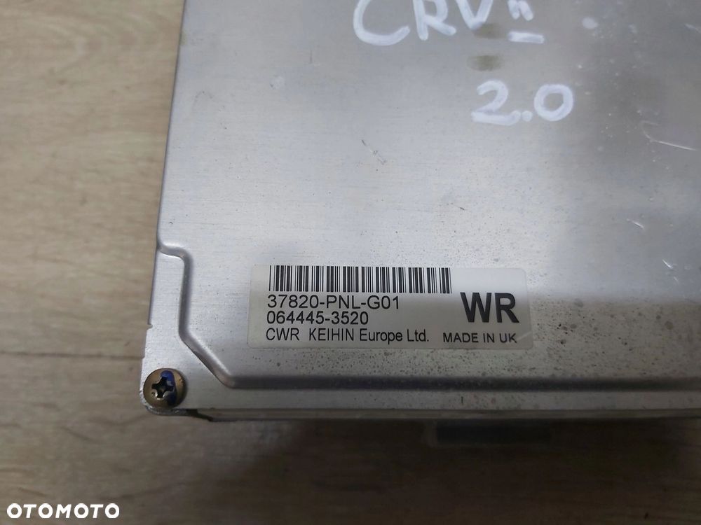 Honda C-RV II RD Komputer sterownik silnika 2,0 vtec 37820-PNL-G01 - 1