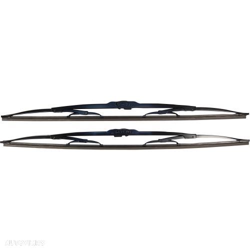 Set stergatoare parbriz originale Renault Espace 1, Peugeot Boxer Partner, Ford Transit, 560/560mm, 7711170144 - 1