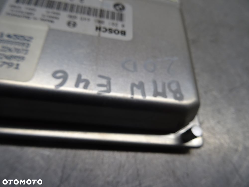 BMW E46 SEDAN 98-01 2.0D KOMPUTER STEROWNIK SILNIKA 2248959 - 4