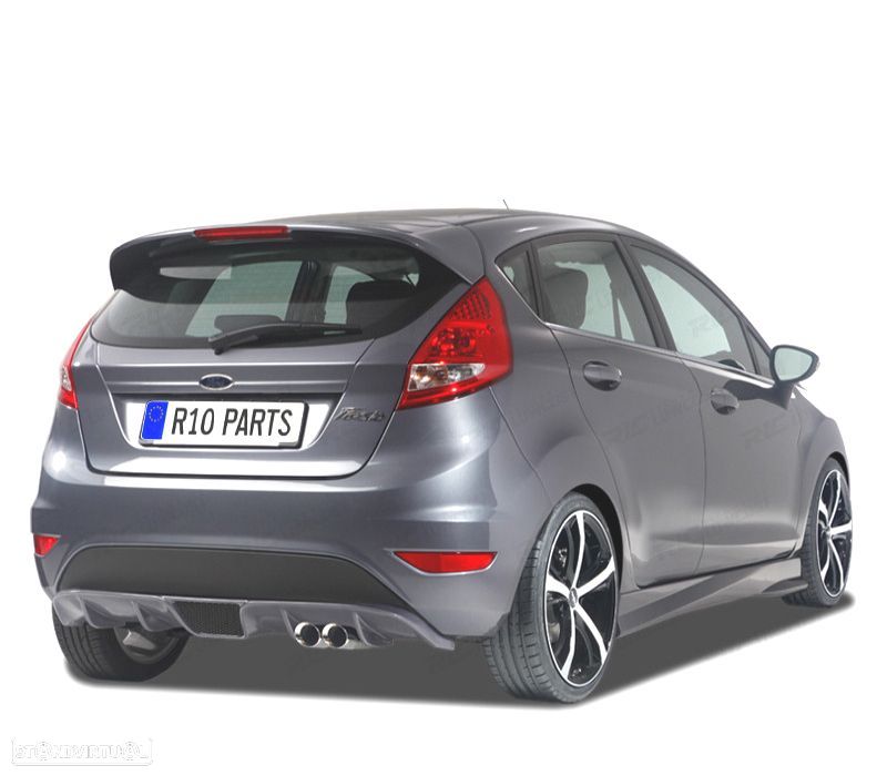 DIFUSOR TRASEIRO FORD FIESTA MK7 JA8 JR8 08-17 - 1