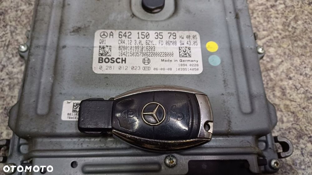 Mercedes W251 sterownik silnika stacyjka kluczyk immo 3.0 CDI V6 642 V251 - 3