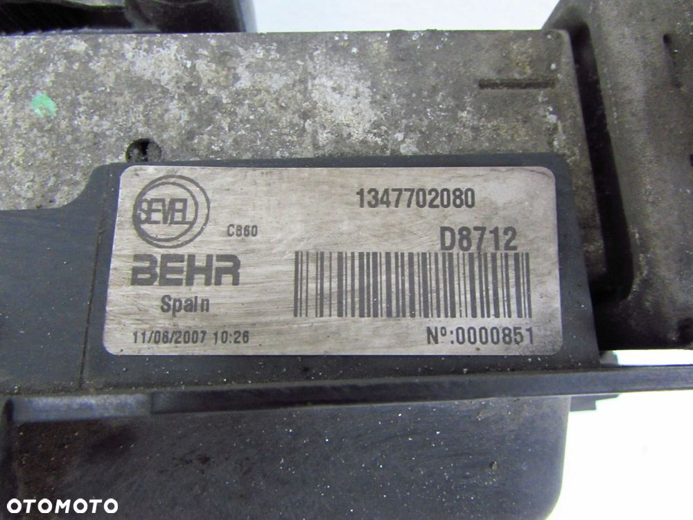 DUCATO BOXER JUMPER 3.0 160 06-14 CHLODNICE WENTYLATORY KLIMA 1347702080 - 9
